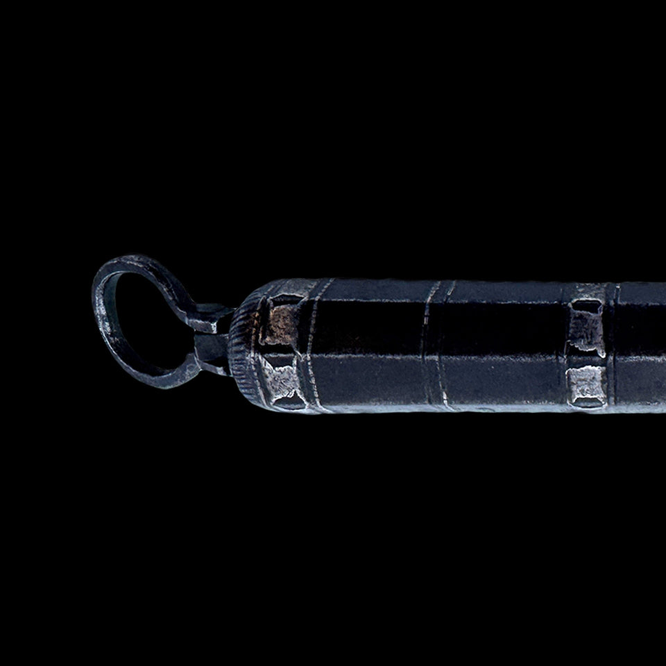 Dosette à Poudre Bronze Argenté (Empire Ottoman) - XIXe siècle