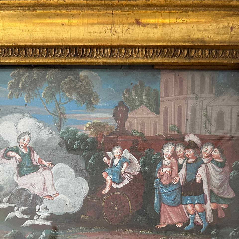 Gouache sur Vélin Onirique (France) - XVIIIe siècle