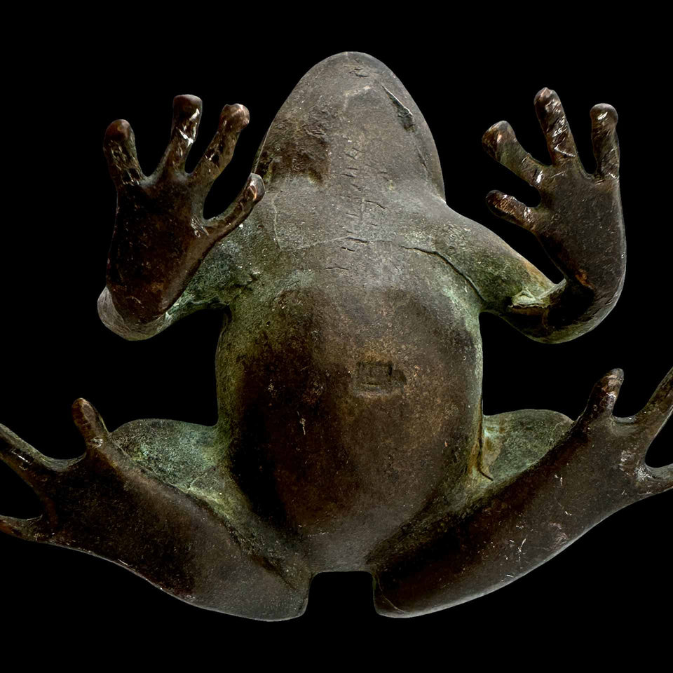 Grenouille en Bronze (Japon) - XIXe siècle