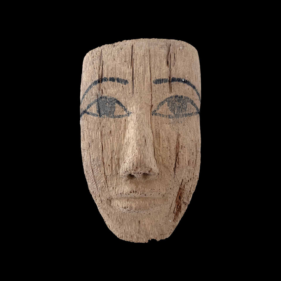 Masque en Bois Enfant (Egypte) - Basse Epoque (VIIIe à IVe siècle Avant JC)