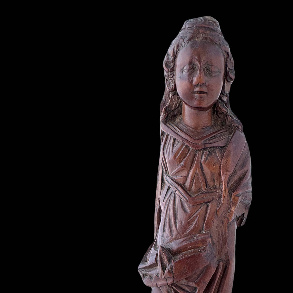 Petite Vierge en Bois (France) - XVIIIe siècle