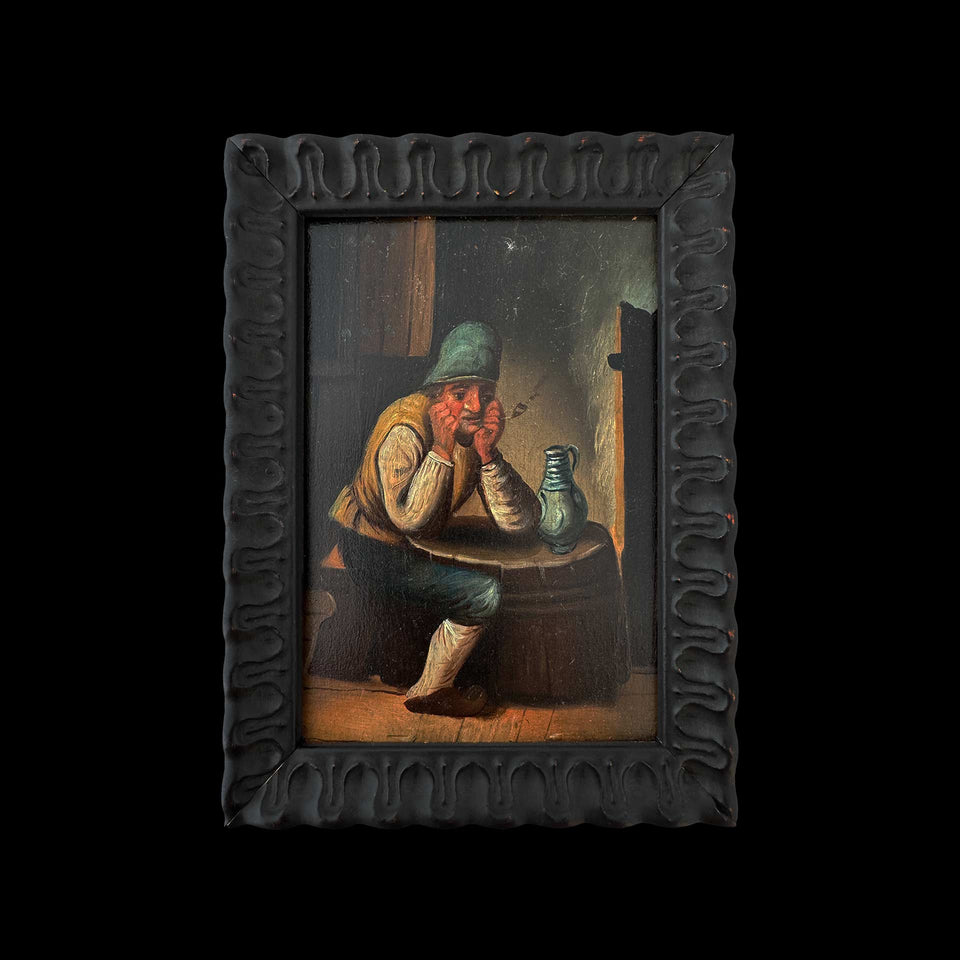 Petits Tableaux Flamands sur Panneaux de Bois (Flandre) - XVIIe Siècle