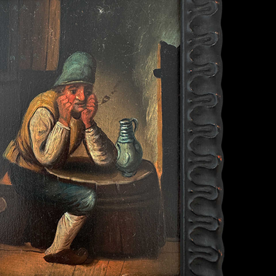 Petits Tableaux Flamands sur Panneaux de Bois (Flandre) - XVIIe Siècle