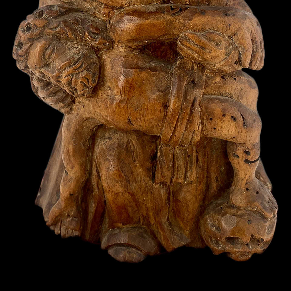Piéta en Bois Sculpté (France) - XVIIe siècle