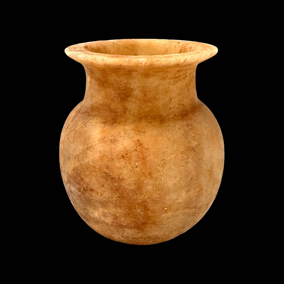 Pot en Albâtre Basse Epoque (Egypte) - VIIIe à IVe siècle avant JC