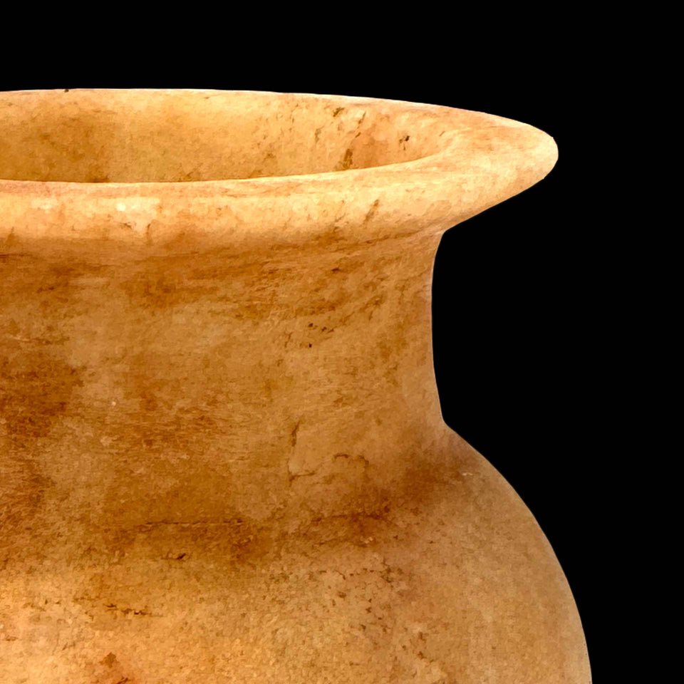Pot en Albâtre Basse Epoque (Egypte) - VIIIe à IVe siècle avant JC