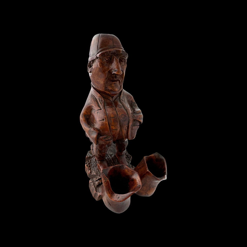 Présentoir à Pipes en Bois Sculpté (France) - Fin du XIXe siècle