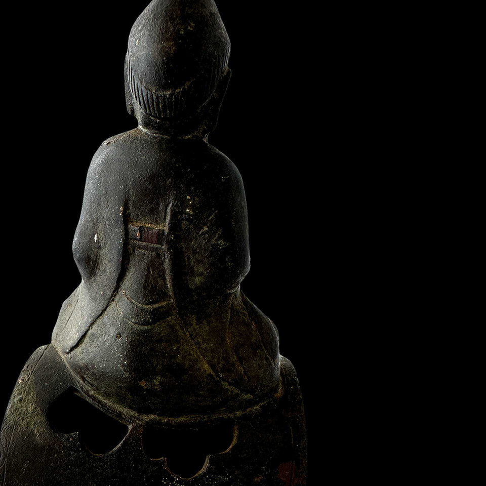 Sage en Bronze (Chine) - XIXe siècle