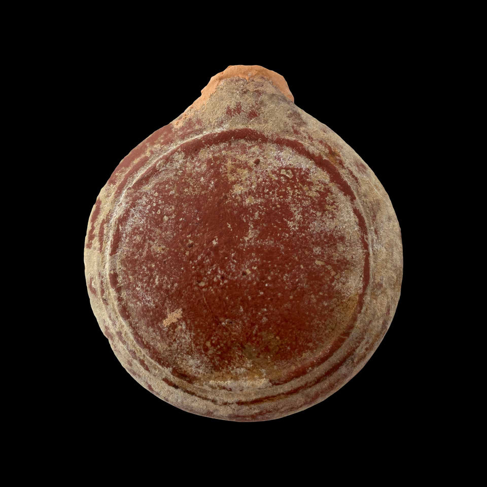 Ampoule de Pèlerin en Terre-Cuite (France) - XIIIe/XVe siècle