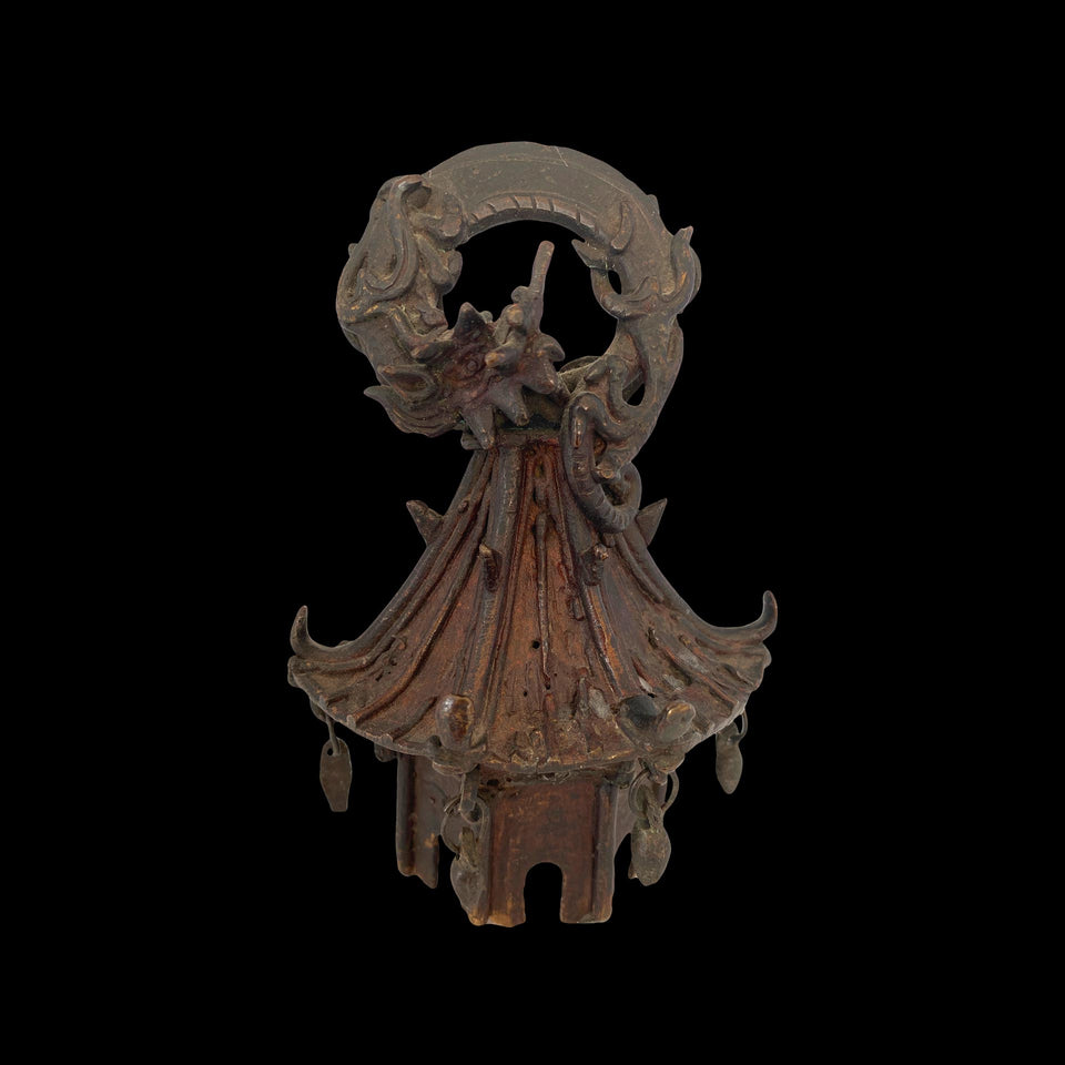 Brûle-Parfum « Éléphant Harnaché » en Bronze (Chine) - XIXe siècle (Dynastie Tsing)