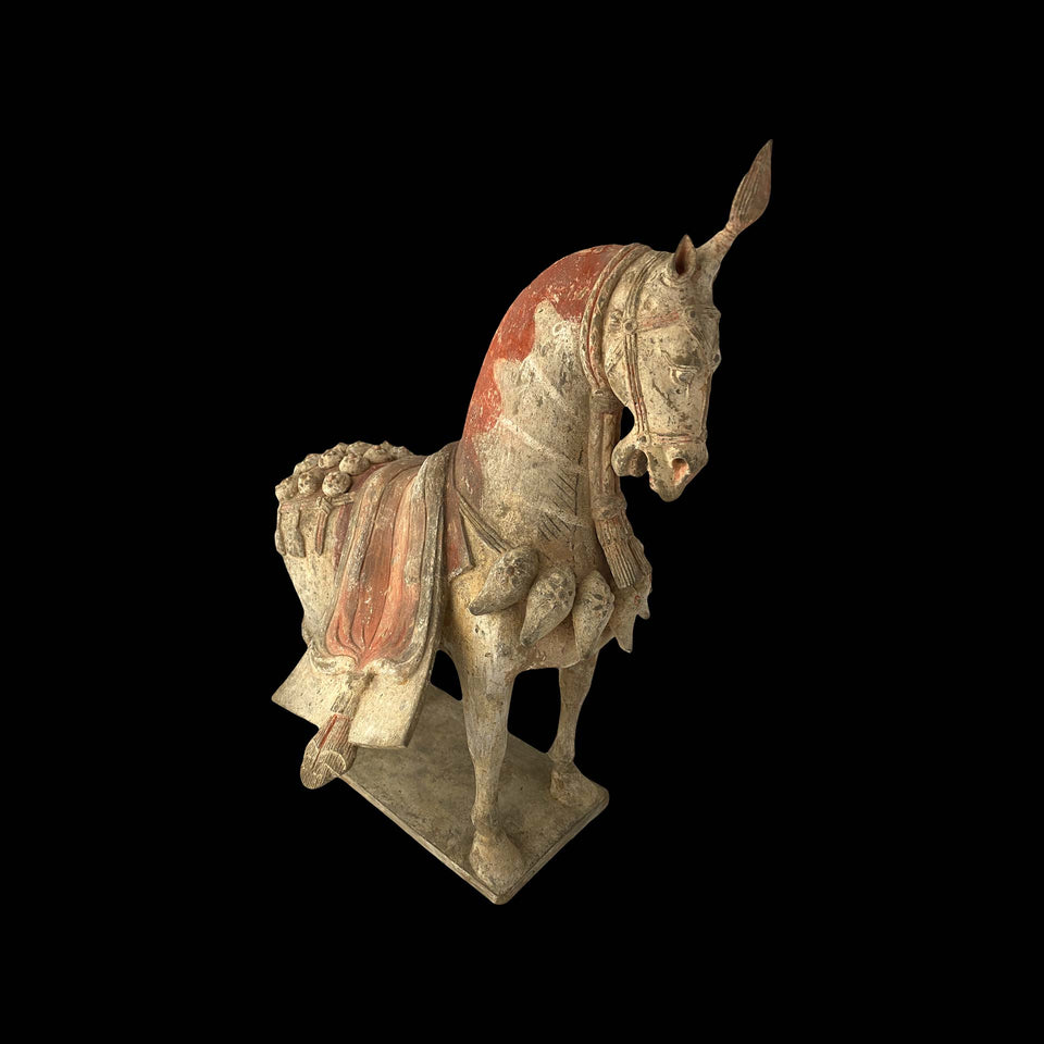 Cheval Weï en Terre-Cuite (Chine) - IVe à VIe siècle (Dynastie Weï)