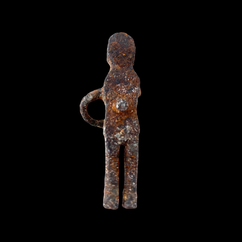 Gond de Serrure Médiéval en Métal (France) - XIIe à XIIIe siècle