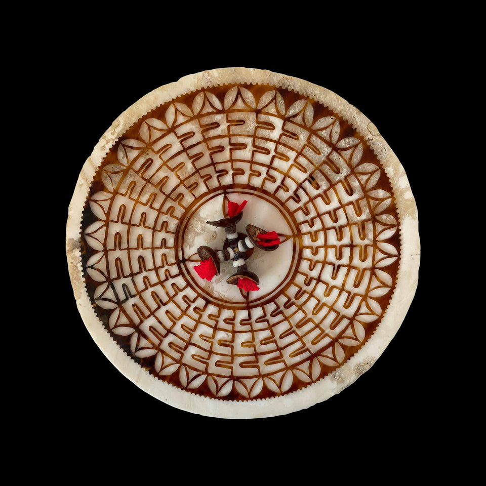 Kap Kap en Coquillage et Écaille de Tortue (Îles Salomon) - XXe siècle