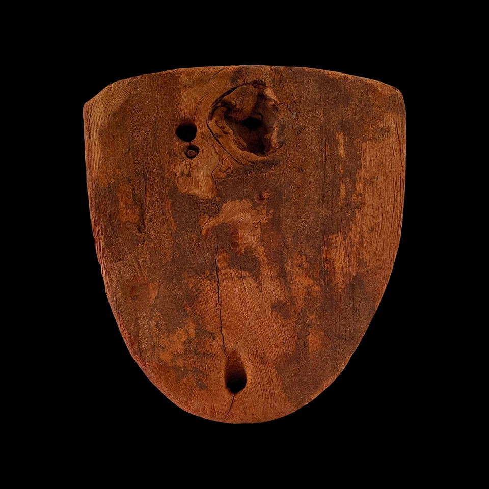 Masque Funéraire en Bois Sculpté (Égypte) - XVIe/Xe avant JC (Nouvel Empire)