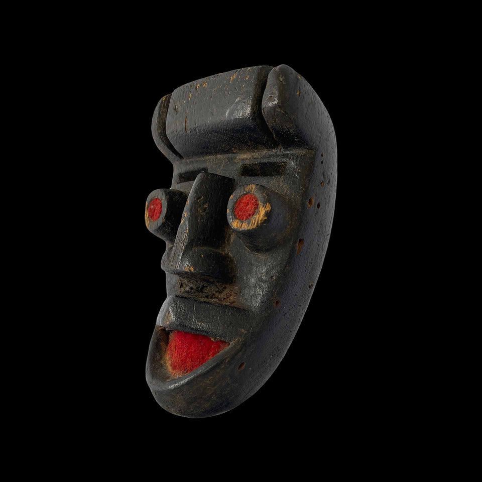 Masque Passeport Guéré en Bois Sculpté (Côte d’Ivoire) - XXe siècle