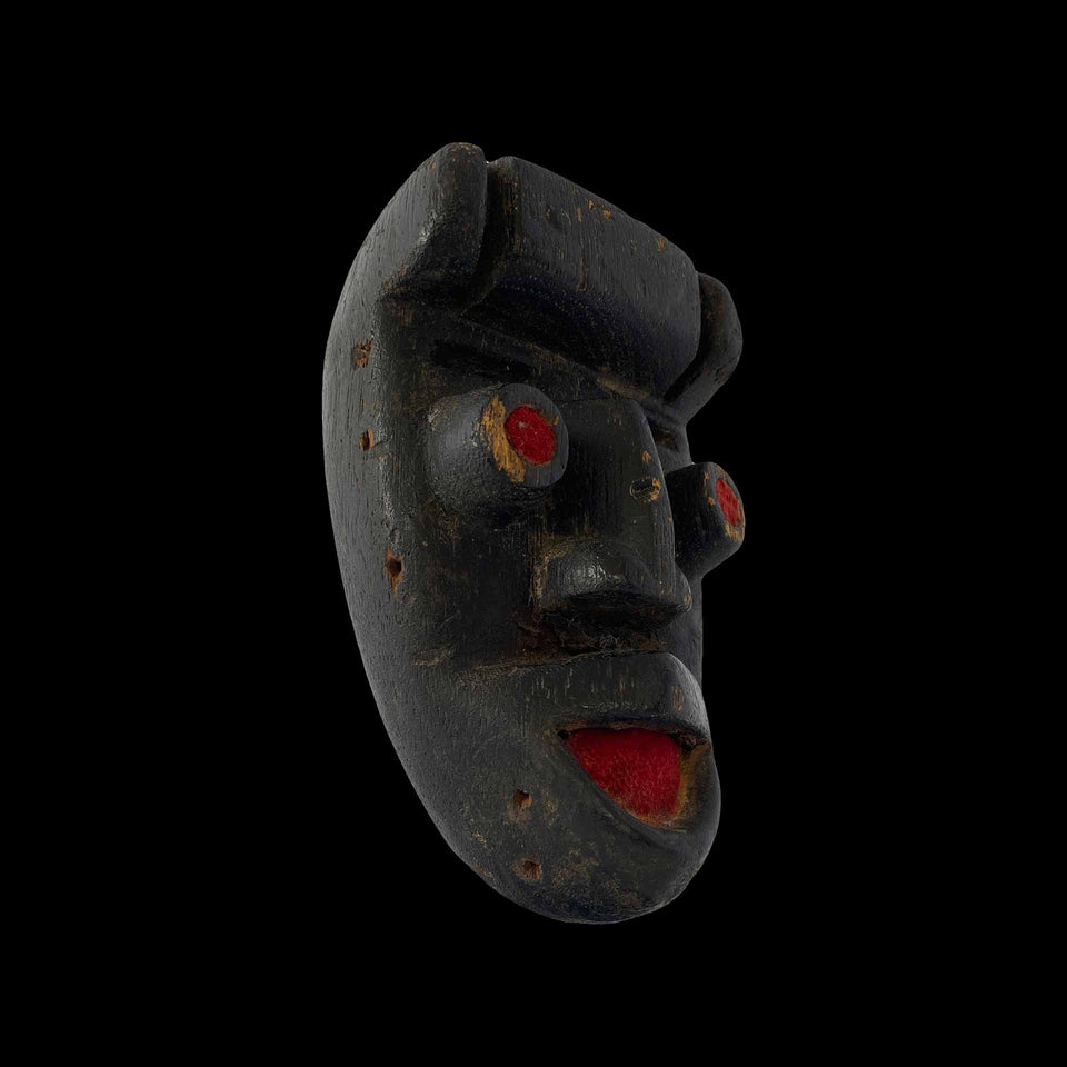 Masque Passeport Guéré en Bois Sculpté (Côte d’Ivoire) - XXe siècle