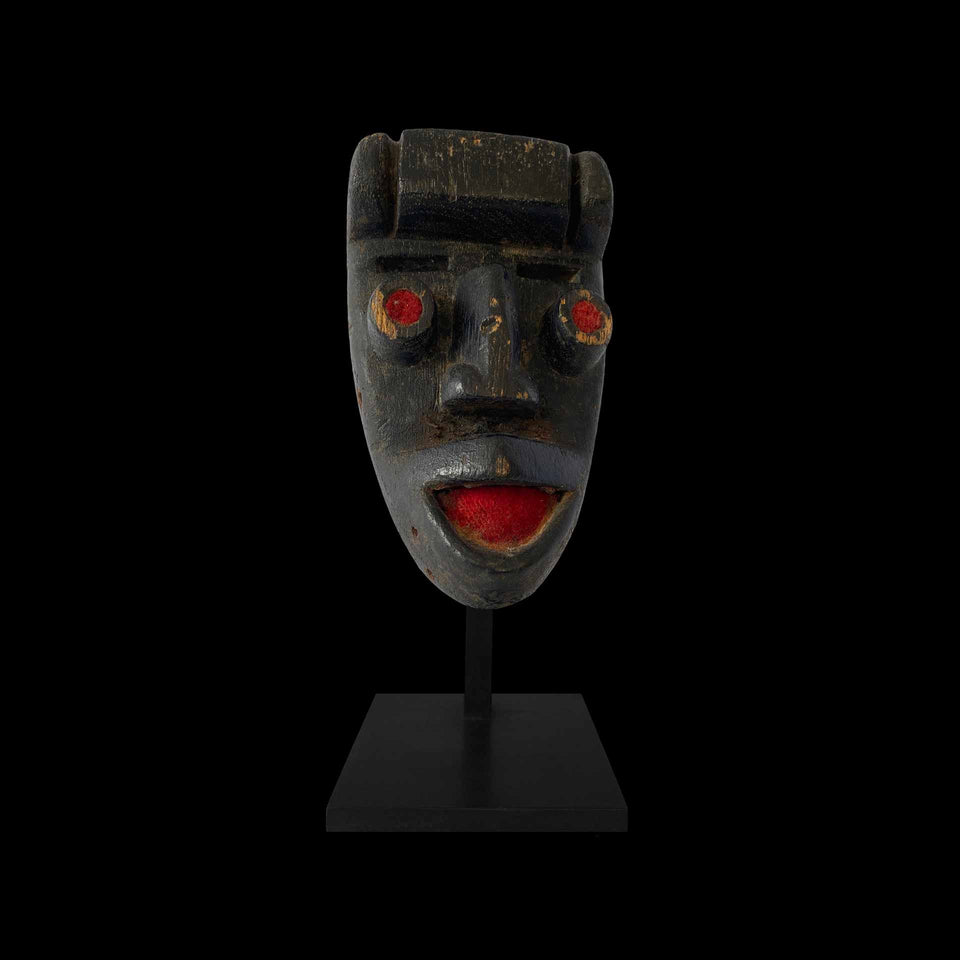 Masque Passeport Guéré en Bois Sculpté (Côte d’Ivoire) - XXe siècle
