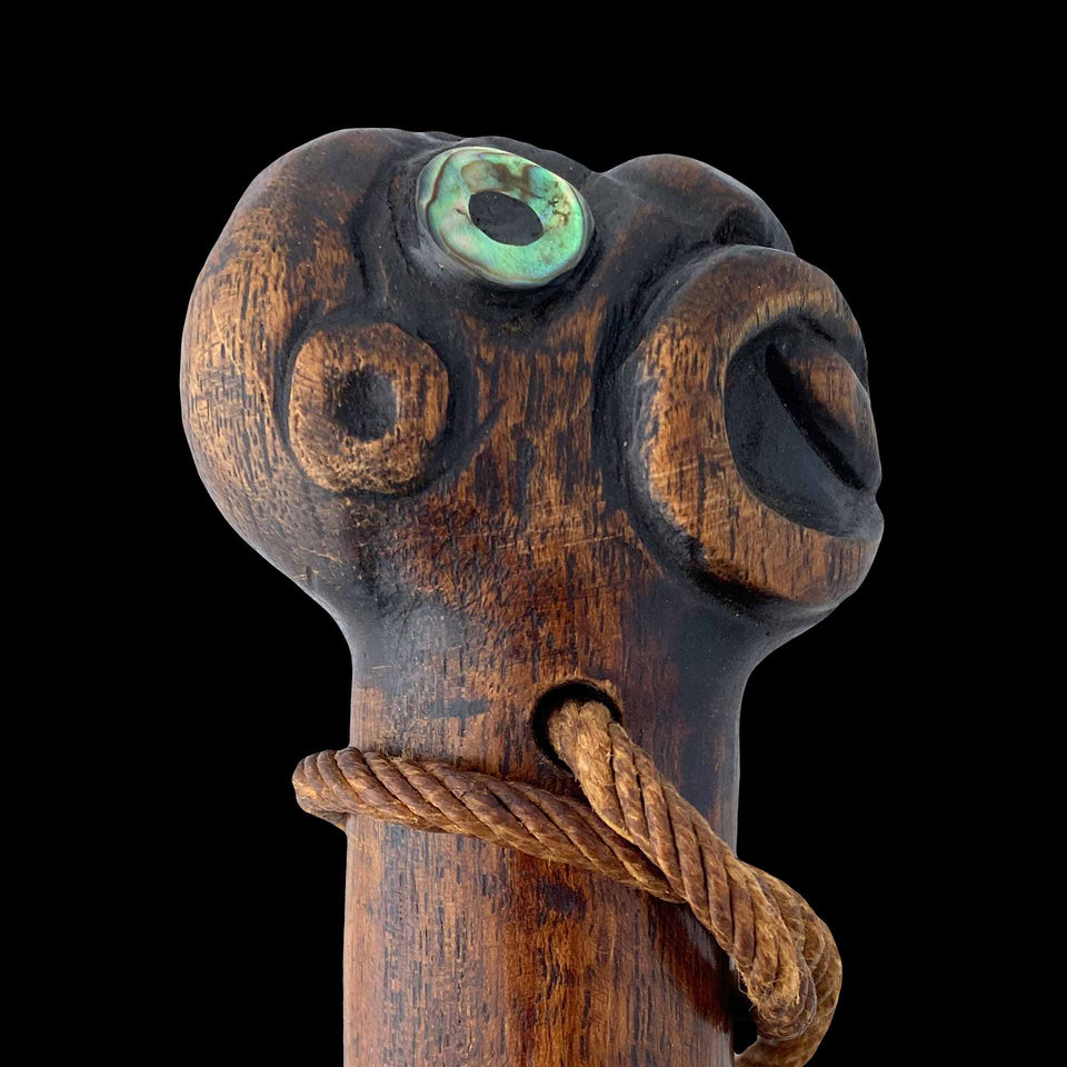 Patu Maori en Bois (Nouvelle-Zélande) - Années 1950