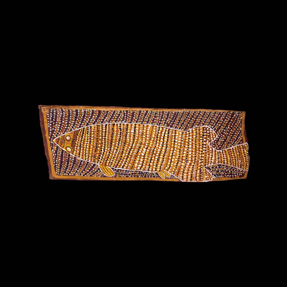 Peinture Aborigène sur Écorce d’Arbre (Australie) - Première Moitié du XXe siècle