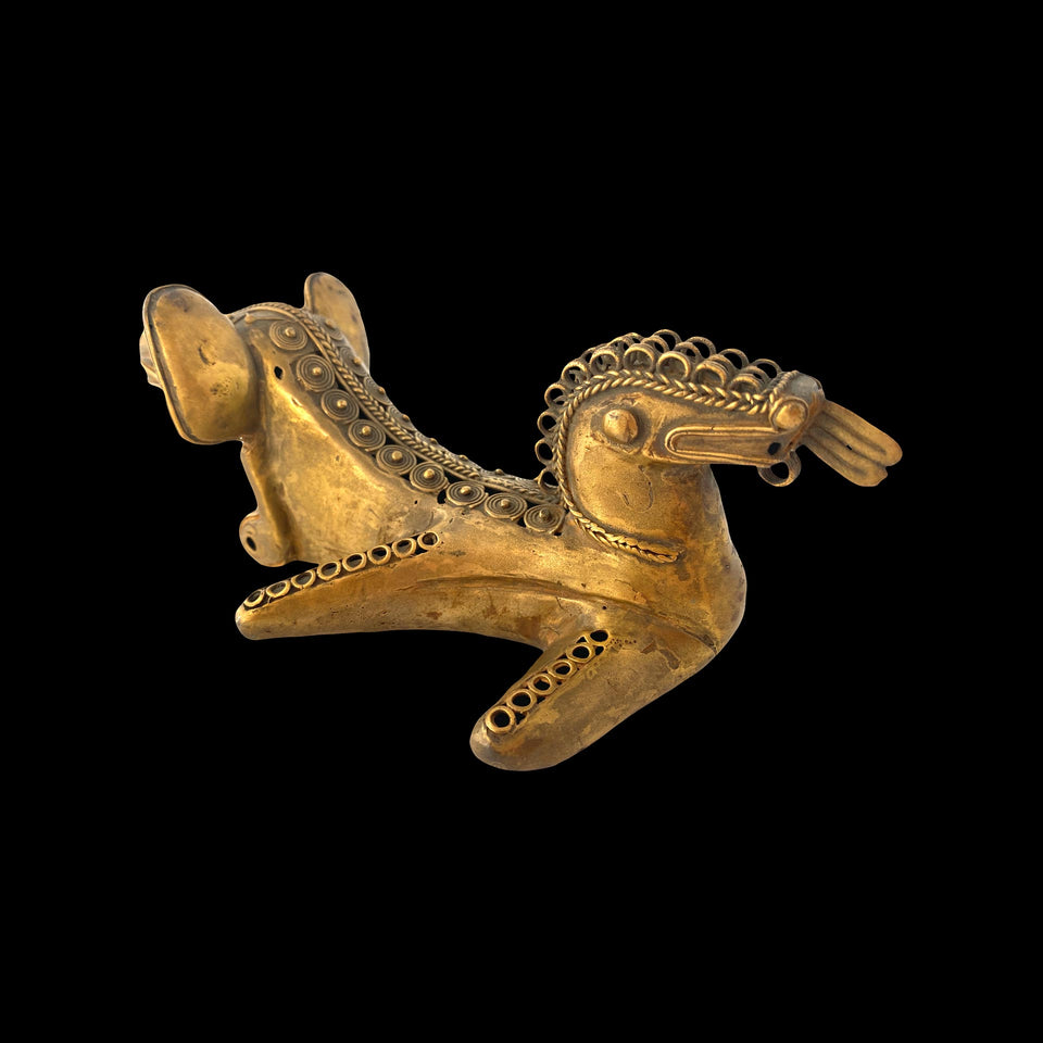 Pendentif Chamanique Quimbaya en Tumbaga (Colombie) - XIe à XIIe siècle