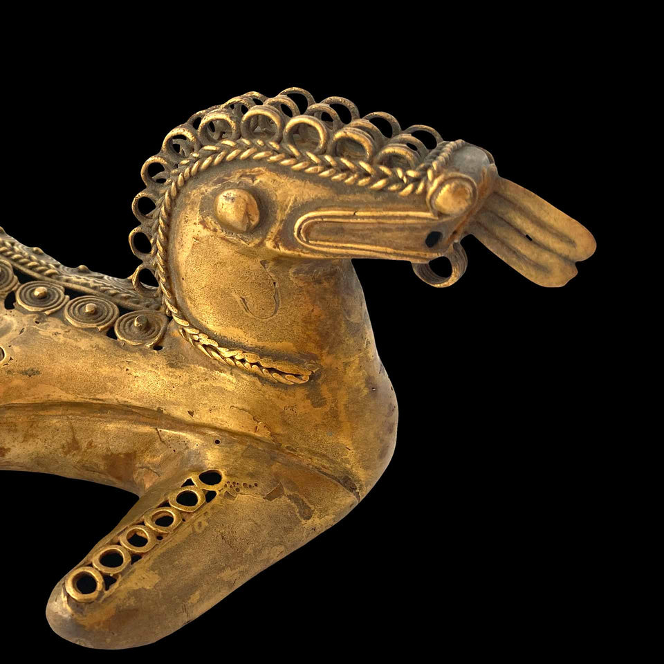 Pendentif Chamanique Quimbaya en Tumbaga (Colombie) - XIe à XIIe siècle