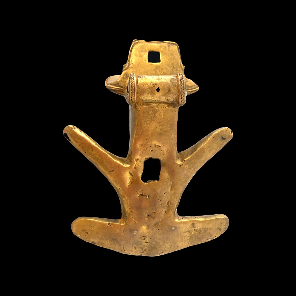 Pendentif Chamanique Quimbaya en Tumbaga (Colombie) - XIe à XIIe siècle
