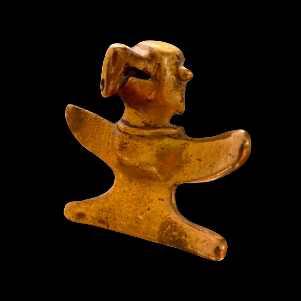 Pendentif Rapace Taïrona en Tumbaga (Colombie) - Xe/XIIe siècle