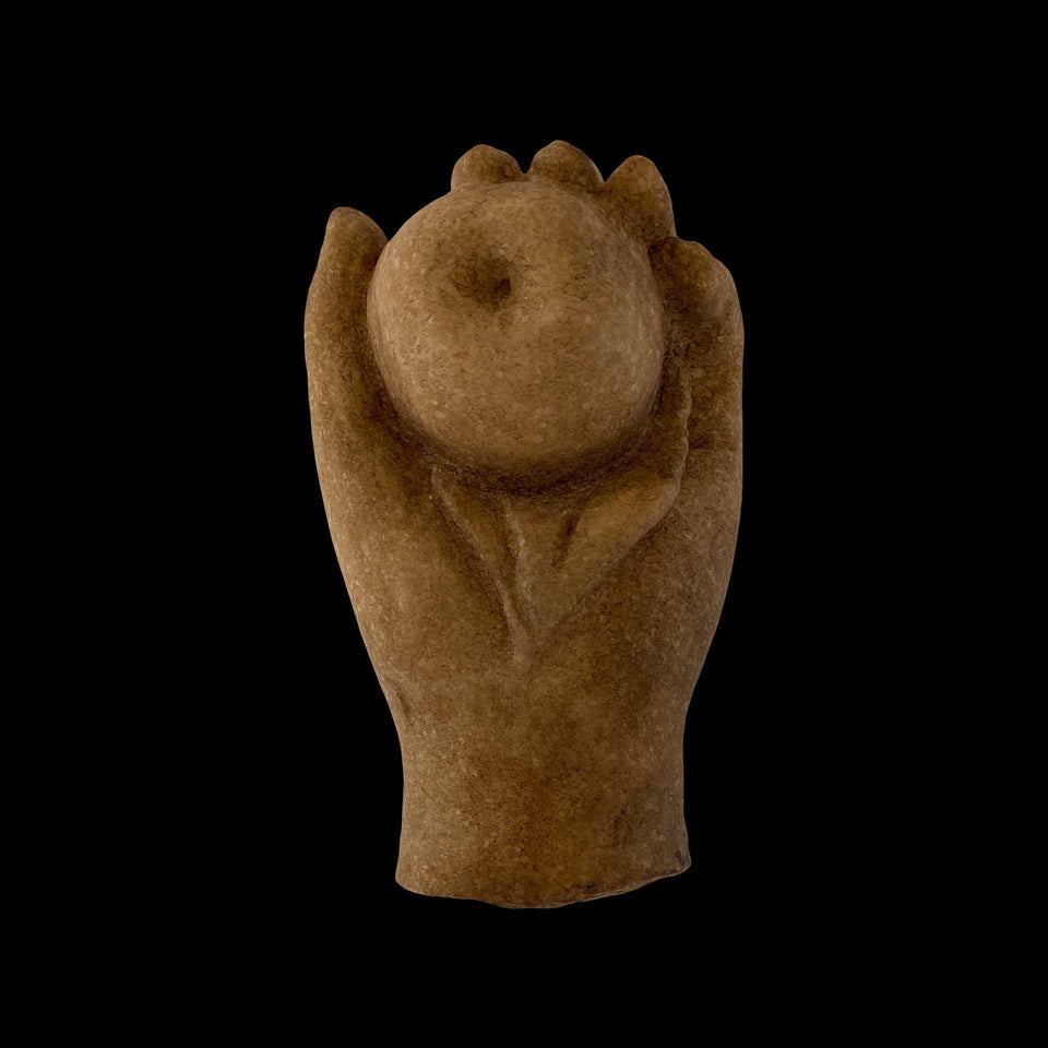 « Pomme de la Discorde » (Aphrodite) Romaine Sculptée en Marbre - 2000 ans environ