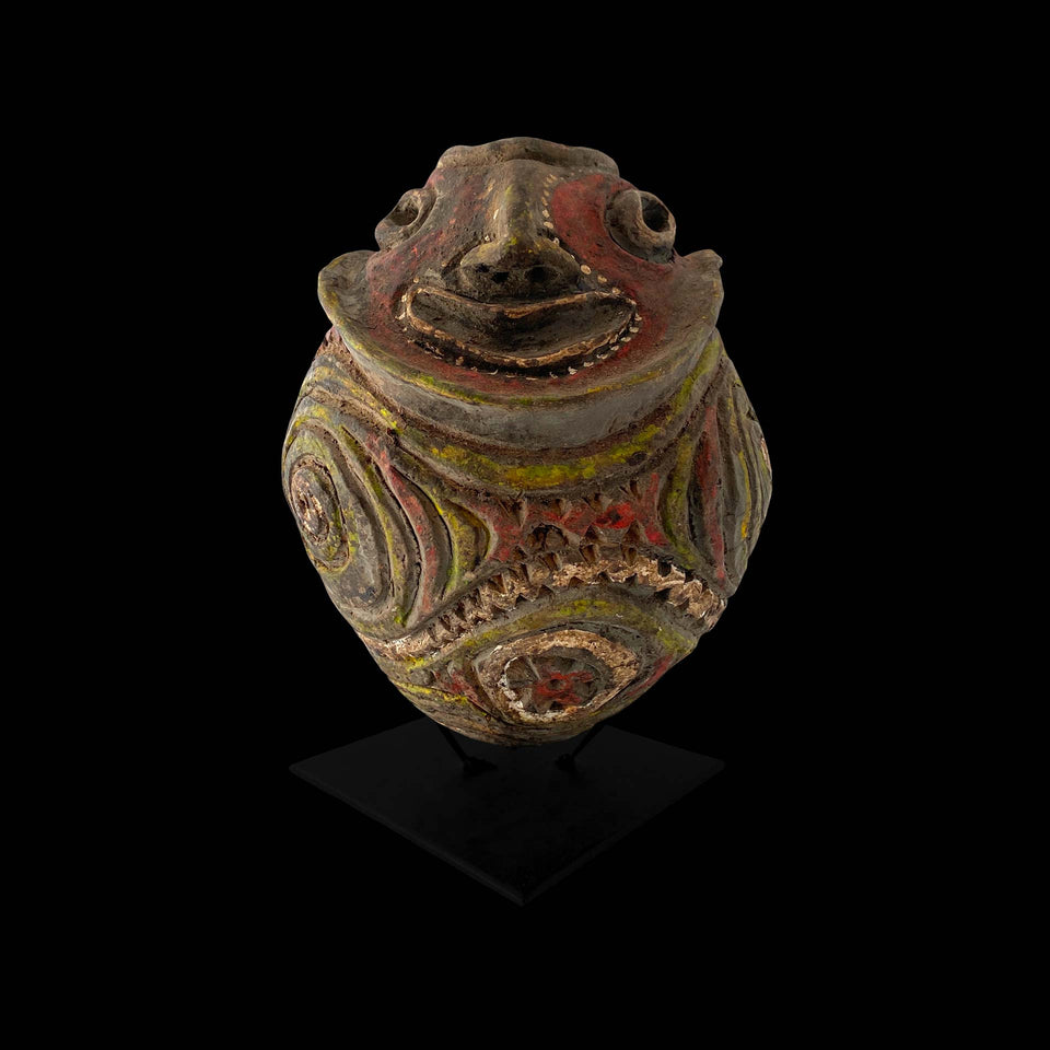 Poterie Rituelle Kwoma en Terre-Cuite (Papouasie/Nouvelle Guinée) - XXe siècle