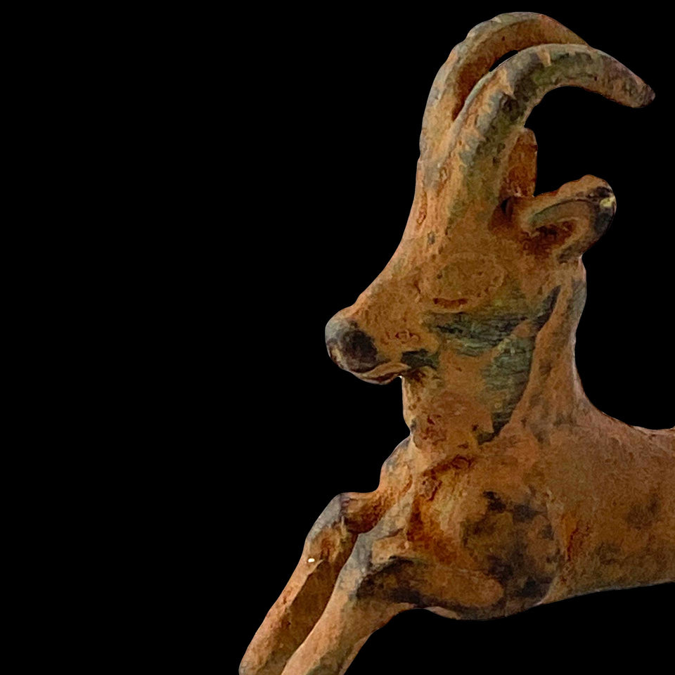 Promoté de Bouquetin en Bronze (Anatolie) - 1500 à 1000 avant JC