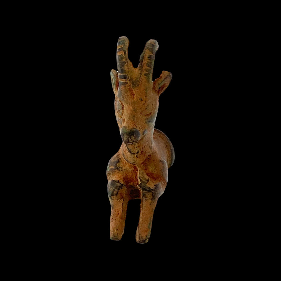 Promoté de Bouquetin en Bronze (Anatolie) - 1500 à 1000 avant JC