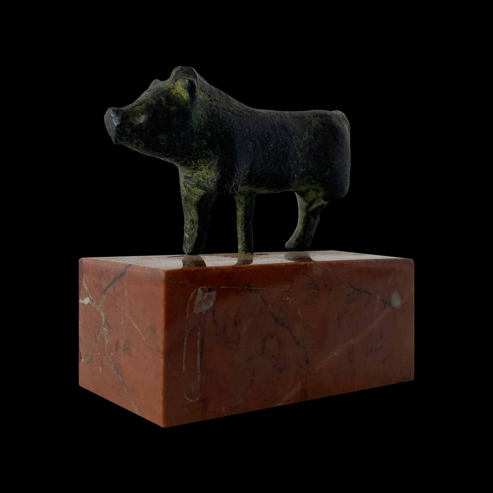 Petit Sanglier en Bronze Gallo-Romain - IIe/IIIe siècle
