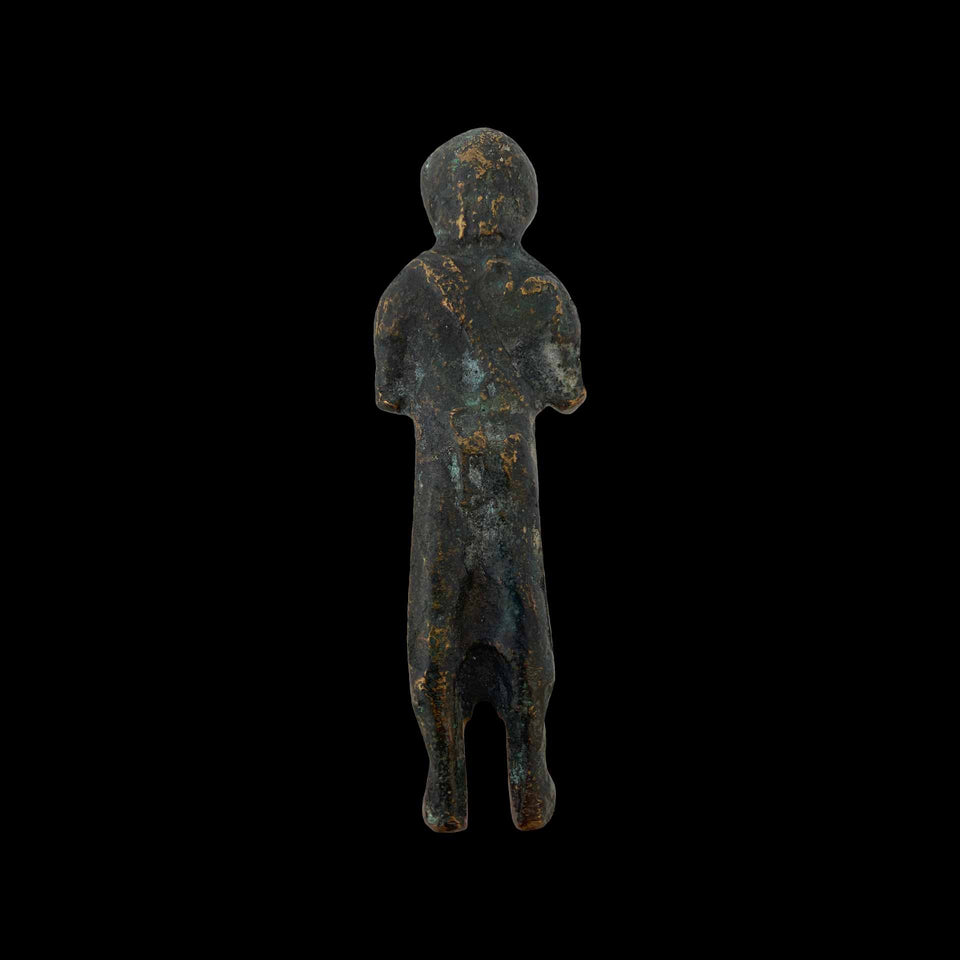 Statuette Votive en Bronze de la Région de Pétra (Jordanie) - Ier/IIIe siècle