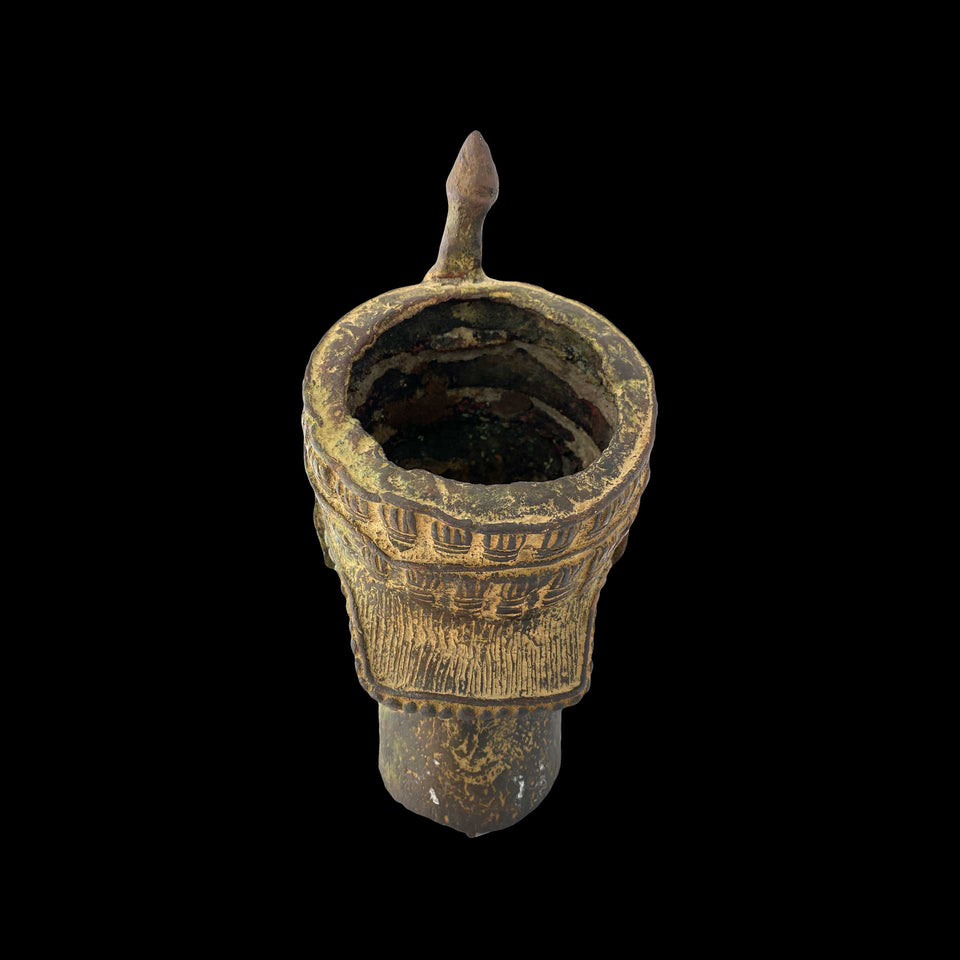 Tête d'Homme en Bronze (Royaume du Bénin) - Début du XXe siècle
