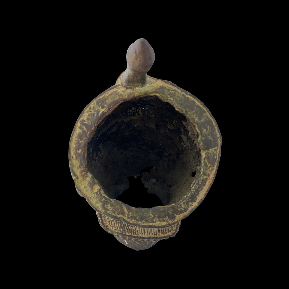 Tête d'Homme en Bronze (Royaume du Bénin) - Début du XXe siècle