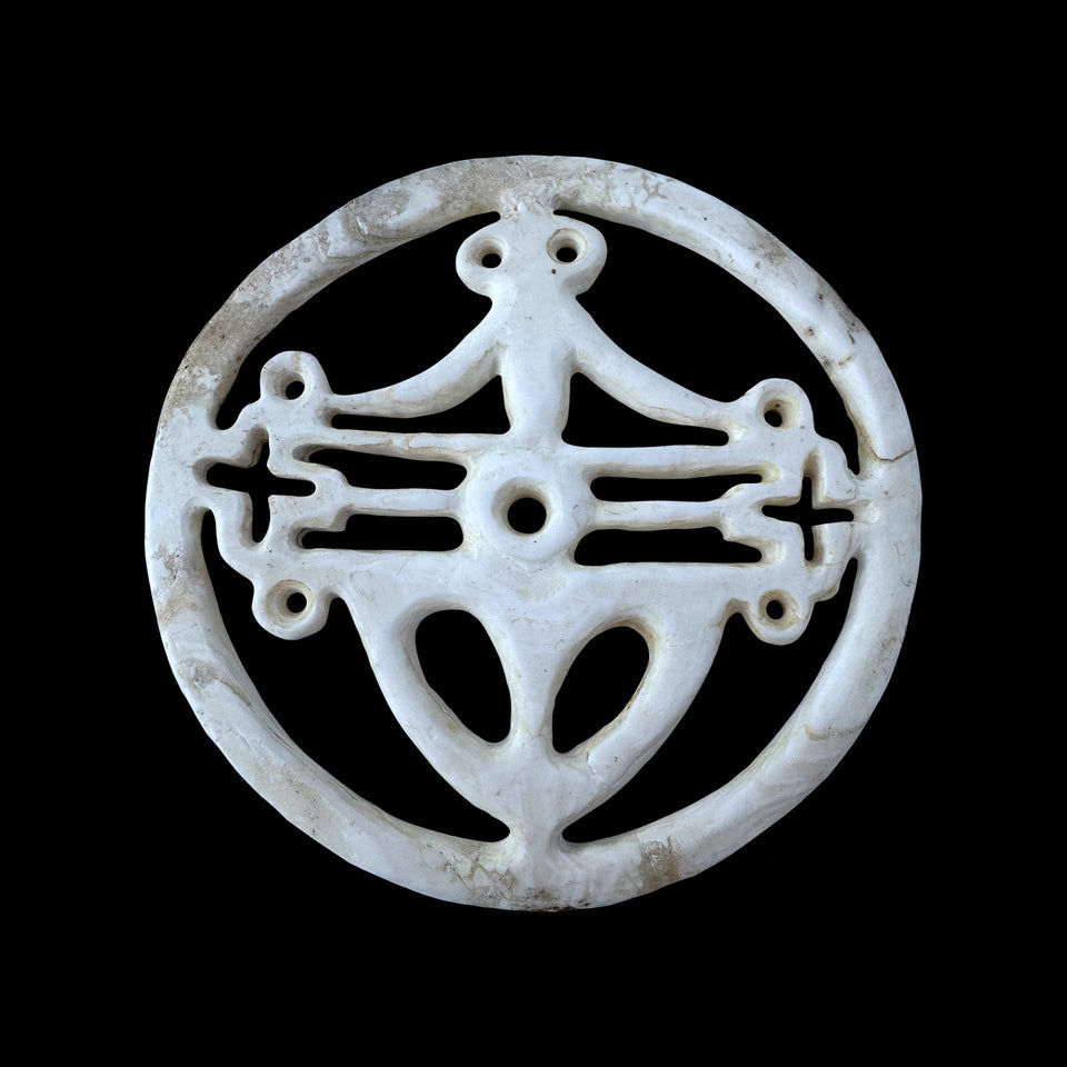 Coquillage Rituel Sculpté (Îles Salomon) - Première Moitié du XXe siècle