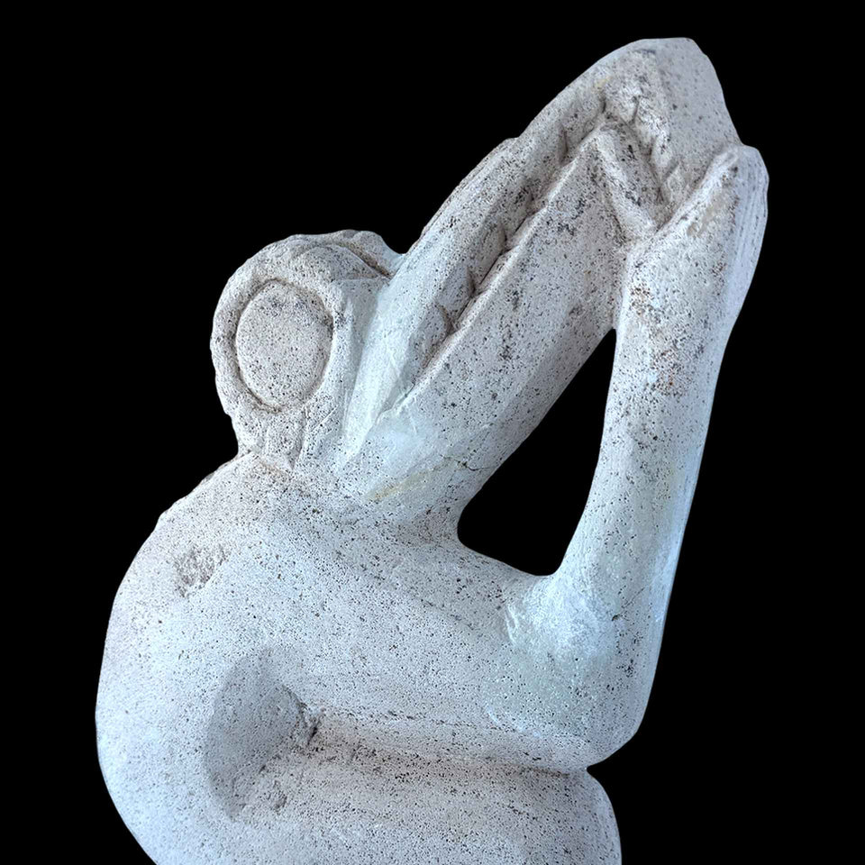 Maké Maké en Pierre Sculptée (Île de Pâques) - Première moitié du XXe siècle