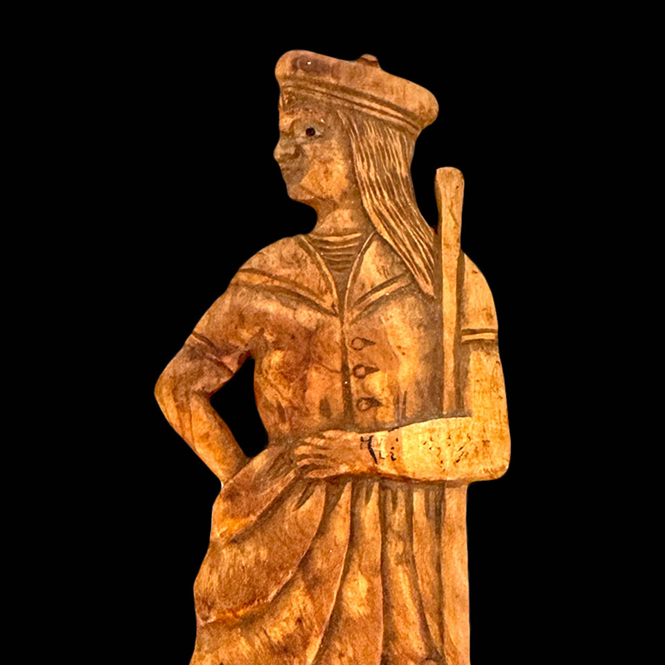 Plumier Marin en Bois (France) - XIXe siècle