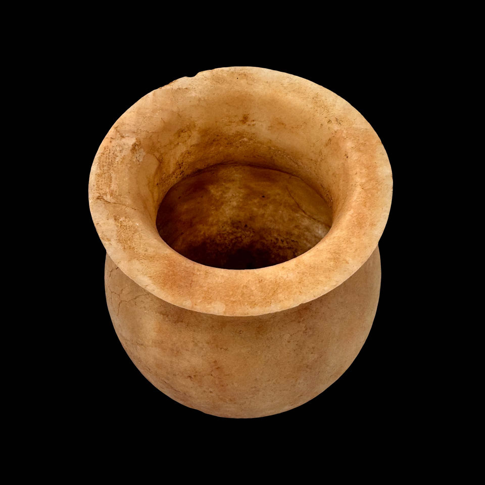 Pot en Albâtre Basse Epoque (Egypte) - VIIIe à IVe siècle avant JC