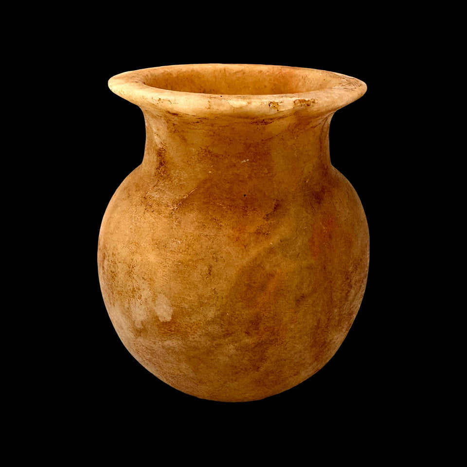Pot en Albâtre Basse Epoque (Egypte) - VIIIe à IVe siècle avant JC