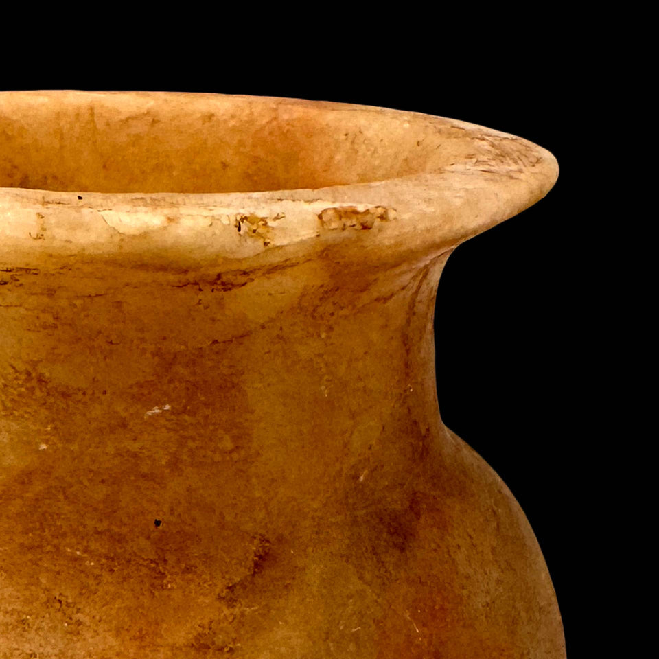 Pot en Albâtre Basse Epoque (Egypte) - VIIIe à IVe siècle avant JC