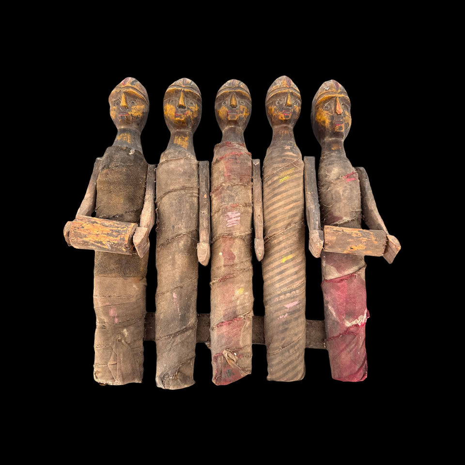 Poupées en Bois (Népal) - Début du XXe siècle