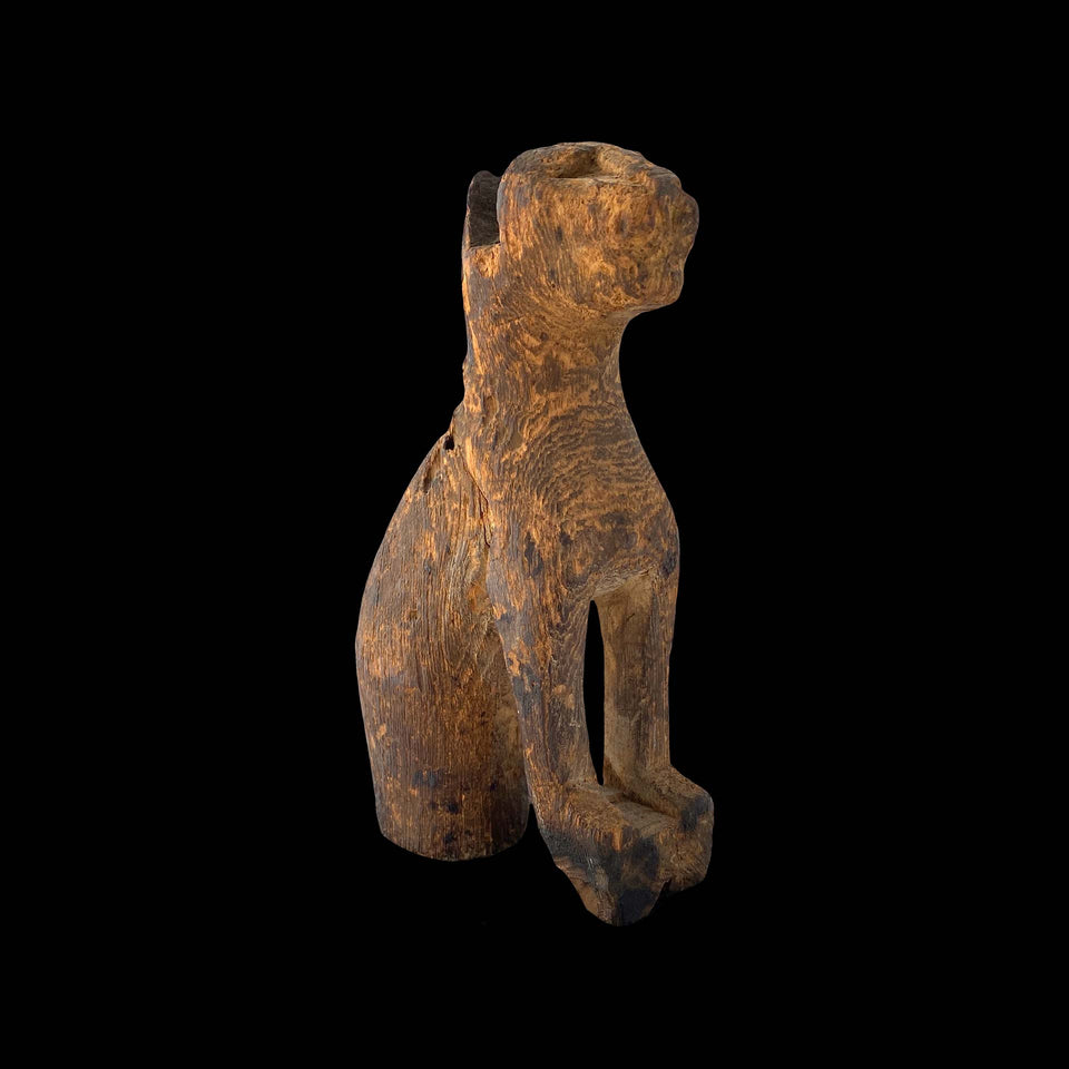 Bastet en Bois Sculpté (Egypte) - VIIIe/IVe siècle avant JC (Basse Époque)