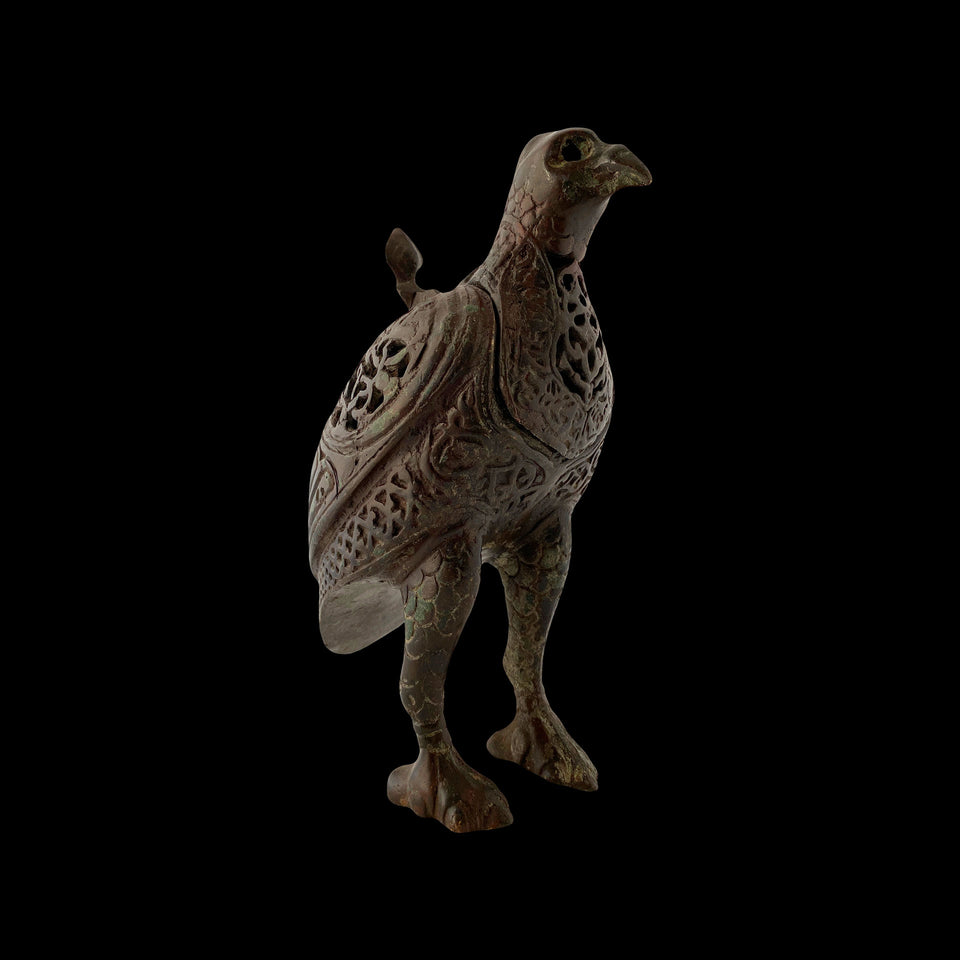 Brûle-Parfum « Oiseau » en Bronze (Chine) - XVIIe siècle (Dynastie Ming)