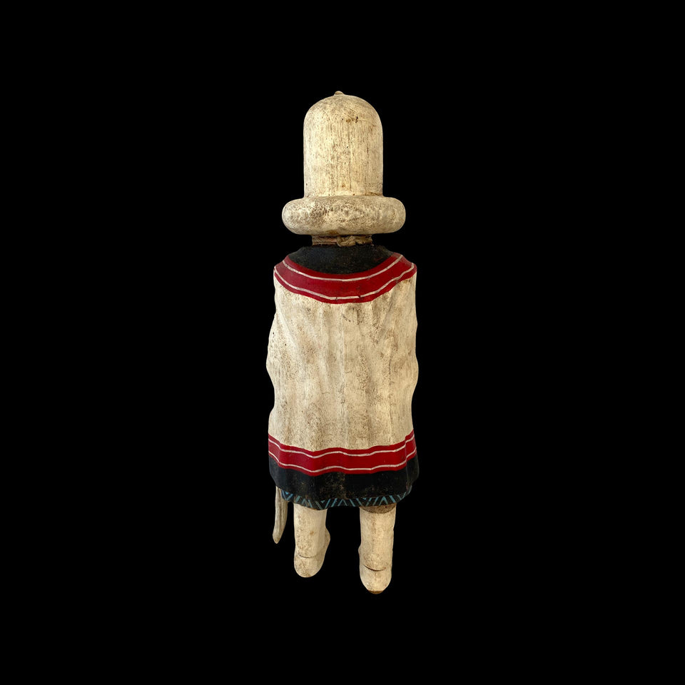 Kachina Hopi "Fantôme" en Bois de Peuplier (USA) - Années 1940/1950