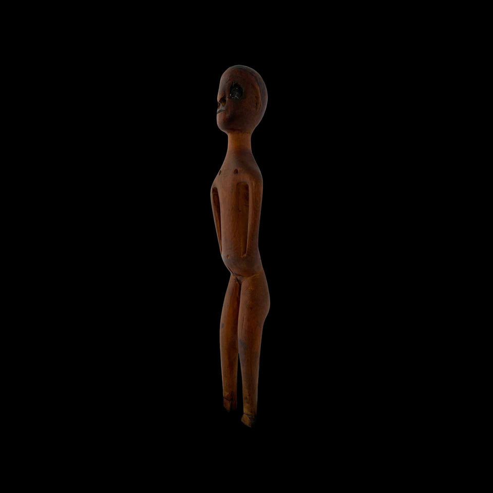 Fétiche Rituel Nyamwezy en Bois Sculpté (Tanzanie) - XXe siècle