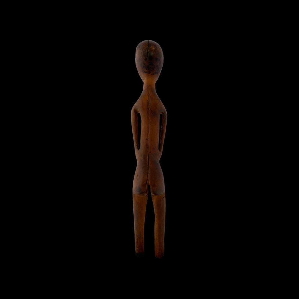 Fétiche Rituel Nyamwezy en Bois Sculpté (Tanzanie) - XXe siècle