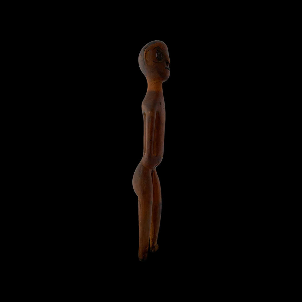 Fétiche Rituel Nyamwezy en Bois Sculpté (Tanzanie) - XXe siècle