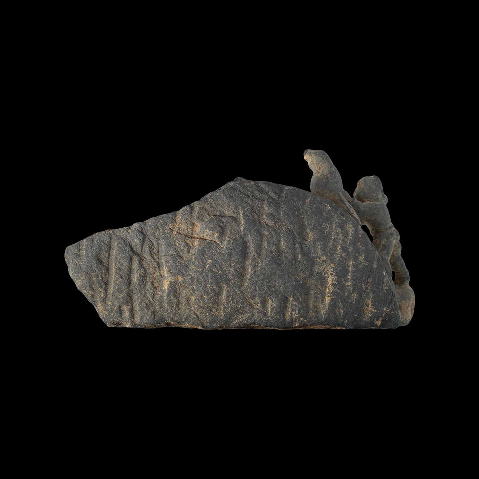 Frise Gandhara en Schiste Gris (Gréco-Bouddhique) - Ier/Ve siècle