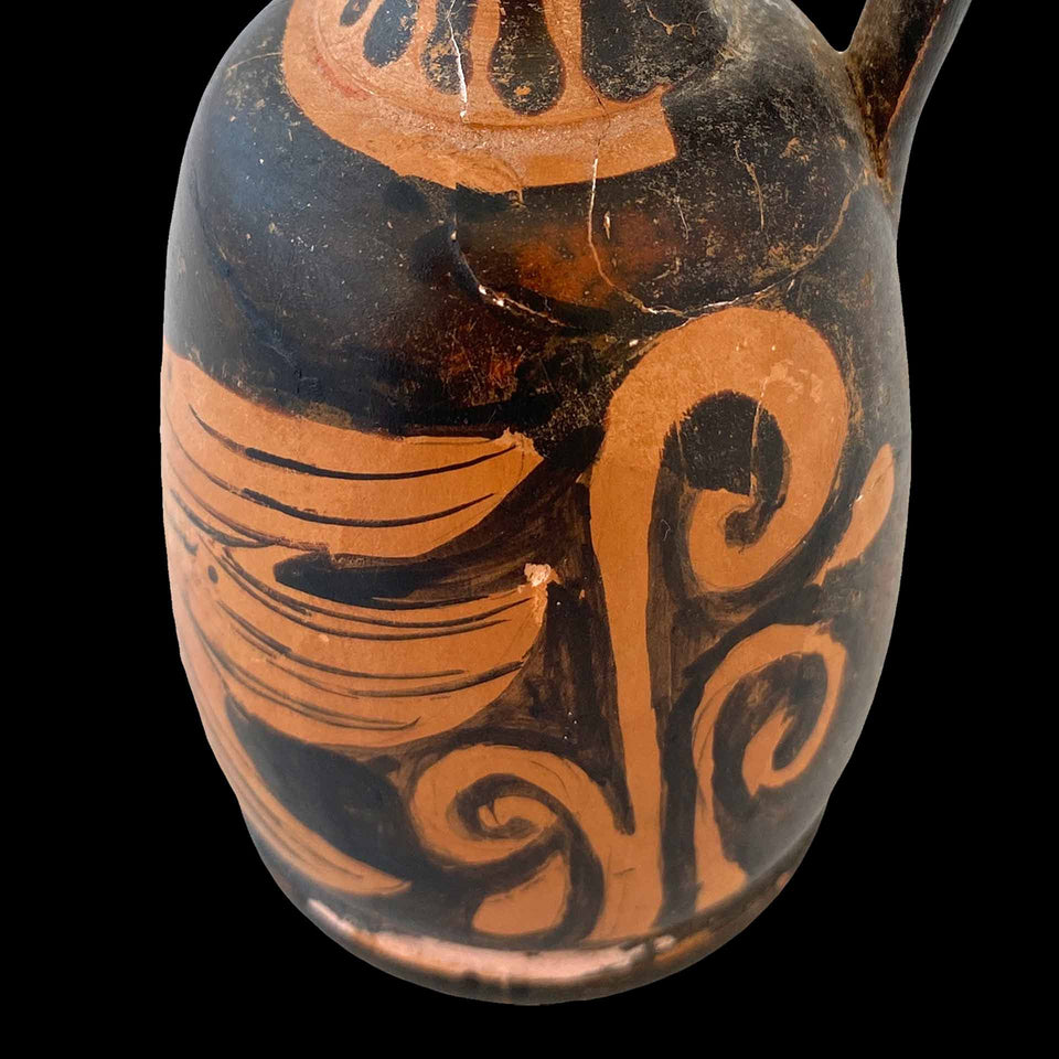 Lécythe au Cygne en Céramique (Grande Grèce) - IVe à IIIe siècle avant JC